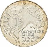 Obverse 10 Mark 1972 Games of the XX Olympiad