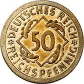 Obverse 50 Reichspfennig 1924 F