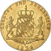 Reverse Ducat 1834