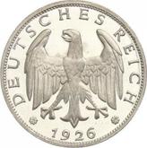 Obverse 1 Reichsmark 1926 F