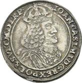 Obverse Ort (18 Groszy) 1654 AT Straight shield