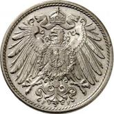 Reverse 10 Pfennig 1906 F