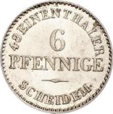 Reverse 6 Pfennig 1840
