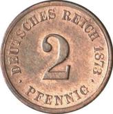 Obverse 2 Pfennig 1873 G