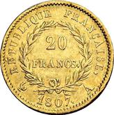 Reverse 20 Francs 1807 A