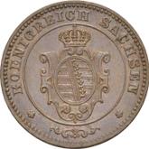 Obverse 1 Pfennig 1865 B