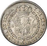 Reverse 4 Reales 1835 S DR