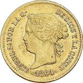 Obverse 1 Peso 1864