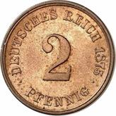 Obverse 2 Pfennig 1875 F