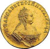Obverse Chervonetz (Ducat) 1749 St Andrew the First-Called on the reverse