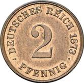 Obverse 2 Pfennig 1873 D