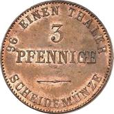 Reverse 3 Pfennig 1840