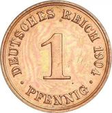 Obverse 1 Pfennig 1904 A