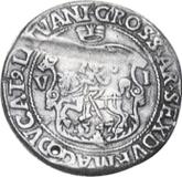 Reverse 6 Groszy (Szostak) 1547 Lithuania