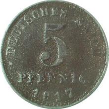 5 fenigów 1917 A  