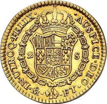 2 escudo 1802 Mo FT 