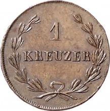 1 крейцер 1825   