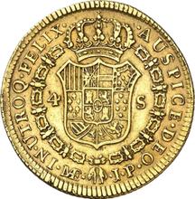 4 escudo 1814  JP 