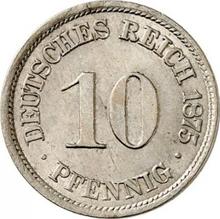 10 Pfennig 1875 J  