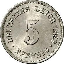 5 Pfennige 1898 G  