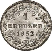 1 Kreuzer 1852   
