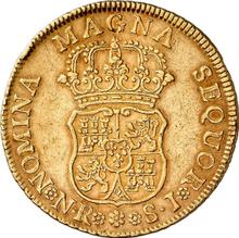 4 escudos 1757 NR SJ 
