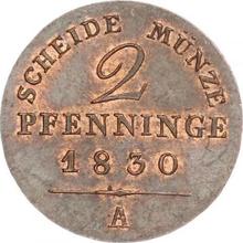 2 Pfennig 1830 A  