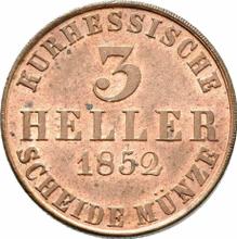 3 геллера 1852   