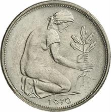 50 Pfennig 1970 F  