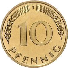 10 Pfennige 1967 J  