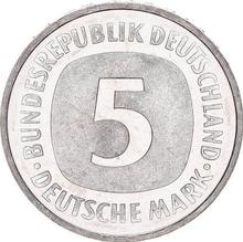 5 марок 1991 F  