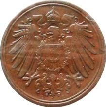 1 Pfennig 1915 D  