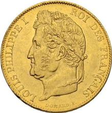 20 francos 1838 A  