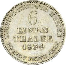 1/6 Thaler 1834   