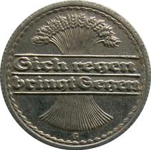 50 fenigów 1921 G  