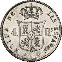4 reales 1856   