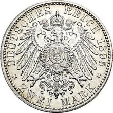 2 marcos 1895 A   "Sajonia-Coburgo y Gotha"