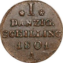 1 chelín 1801 A   "Danzig"