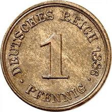 1 Pfennig 1886 G  