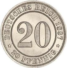 20 Pfennige 1887 A  