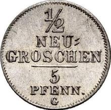 1/2 Neugroschen 1841  G 