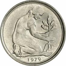 50 Pfennig 1979 F  