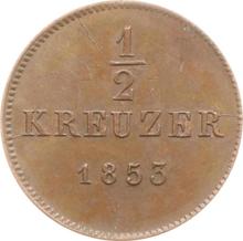 1/2 Kreuzer 1853   
