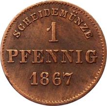 1 fenig 1867   