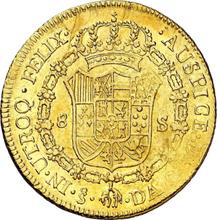 8 escudo 1781 So DA 