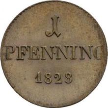 1 fenig 1828   