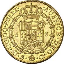 8 Escudos 1775 S CF 