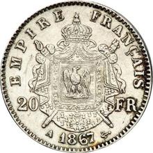 20 Franken 1867 A  