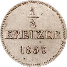 Medio kreuzer 1853   