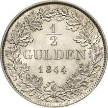 1/2 Gulden 1844  D 